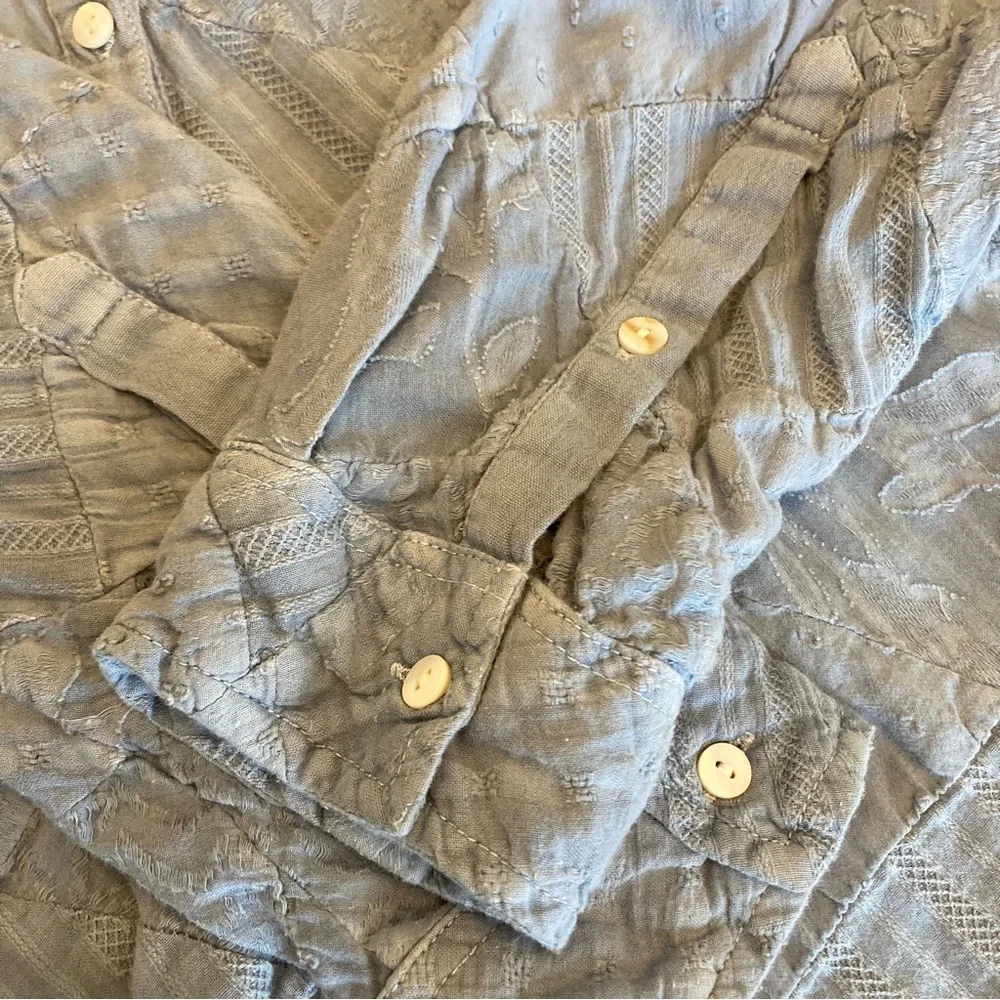 SUNDANCE Stowe Patchwork Popover size L gently used condition see photos - Picture 5 of 7